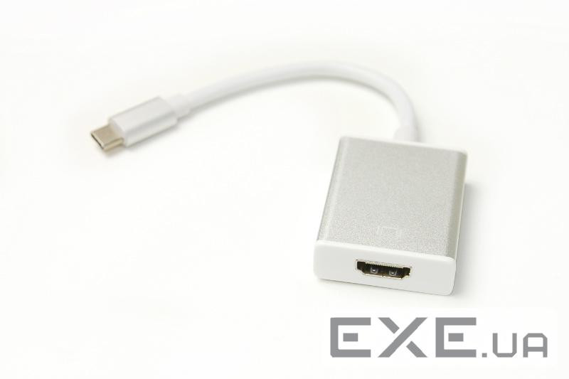 Перехідник Type-C to HDMI F 0.15m PowerPlant (KD00AS1272)