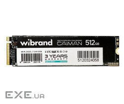 SSD диск WIBRAND Caiman 512GB M.2 NVMe (WIM.2SSD/CA512GB)