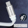 Дата кабель USB 2.0 AM to USB-C 0.25m white ColorWay (CW-CBUC001-WH)