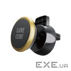 Утримувач автомобільний Luxe Cube магнітний Black (8886668686204)