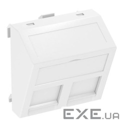 Інформ. панель кутова 45х45, (2 RJ45 R&M: Cat. 5 and Cat. 6) пуста / біла OBO Bettermann 6119298 OBO Bettermann 6119298