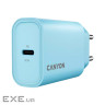 Зарядний пристрій Canyon 30CL OnCharge USB-C PD30W Light Blue (CNE-CHA30CLLBL)