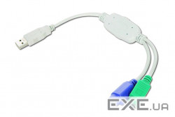 Адаптер CABLEXPERT USB to PS/2 0.3м (UAPS12)