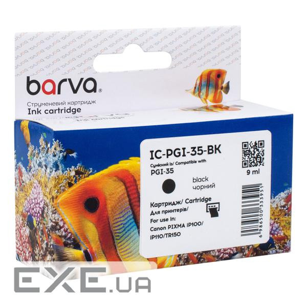 Картридж Barva Canon PGI-35 BK (1509B001) 200 арк, Black (IC-PGI-35-BK)