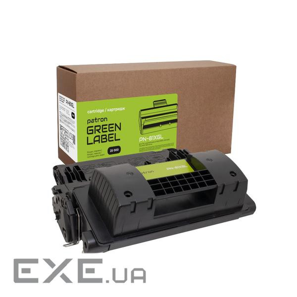 Картридж Patron HP 81X (CF281X) Green Label (PN-81XGL)