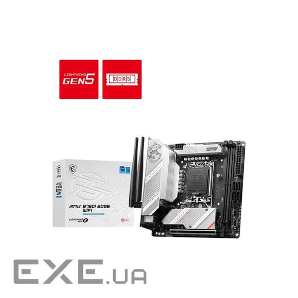 Материнська плата MSI MPG B760I Edge WiFi