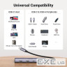 USB-хаб UGREEN 4-Port USB-C Hub (UGR-15395)