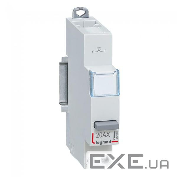 Кнопка Вимикач Legrand Cx3 1нв 20а 1м . (412908)