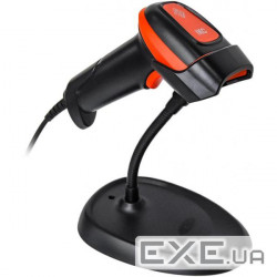 Сканер штрих-кода ІКС ІКС-3209 2D, USB, stand, black (ІКС-3209-2D-USB) -3209-2D-USB)