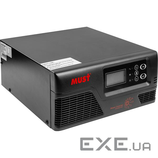 Інвертор мережевий POWERPLANT 1000W 12VDC LCD (KD00MS0048)