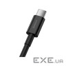 Дата кабель USB 2.0 AM to Type-C 1.0m 3A Black Baseus (CATYS-01)