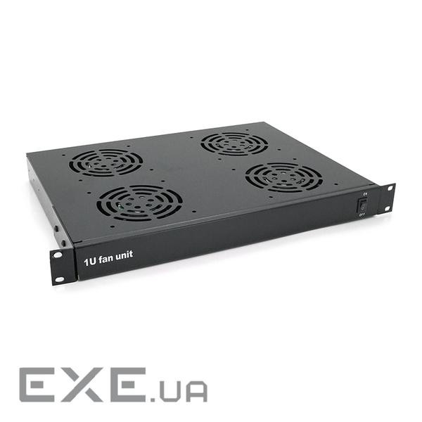 Вентиляторний модуль 4 вент. 19" 1U Merlion (31228 / JG-03)