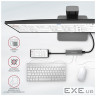 Концентратор AXAGON USB-C to 2xUSB-A + 2xUSB-C + HDMI 0.13m gray (HMC-5G2)