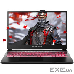 Dream Machines RT5060-15UA27 15.6” FHD 144Hz/Ryzen 7 H255/16 GB/SSD 512GB/RTX5060/2.5GLAN/DOS