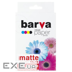 Фотопапір Barva 10x15, 230 g/m2, matt, 100арк (A230-214)