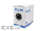 Кабель KLM UTP 4Pх0.5 PVC CCA W 305m (білий) ) (K (KLM CAT5E (UTP Solid) 4 pair. 0,50mm  CCA INDOOR)