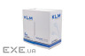 Кабель KLM UTP 4Pх0.5 PVC CCA W 305m (білий) ) (K (KLM CAT5E (UTP Solid) 4 pair. 0,50mm  CCA INDOOR)
