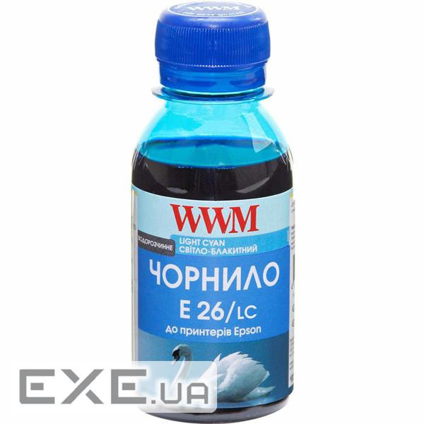 Чорнило WWM Epson XP-55/XP-750/XP-850 100г Light Cyan (E26/LC-2)