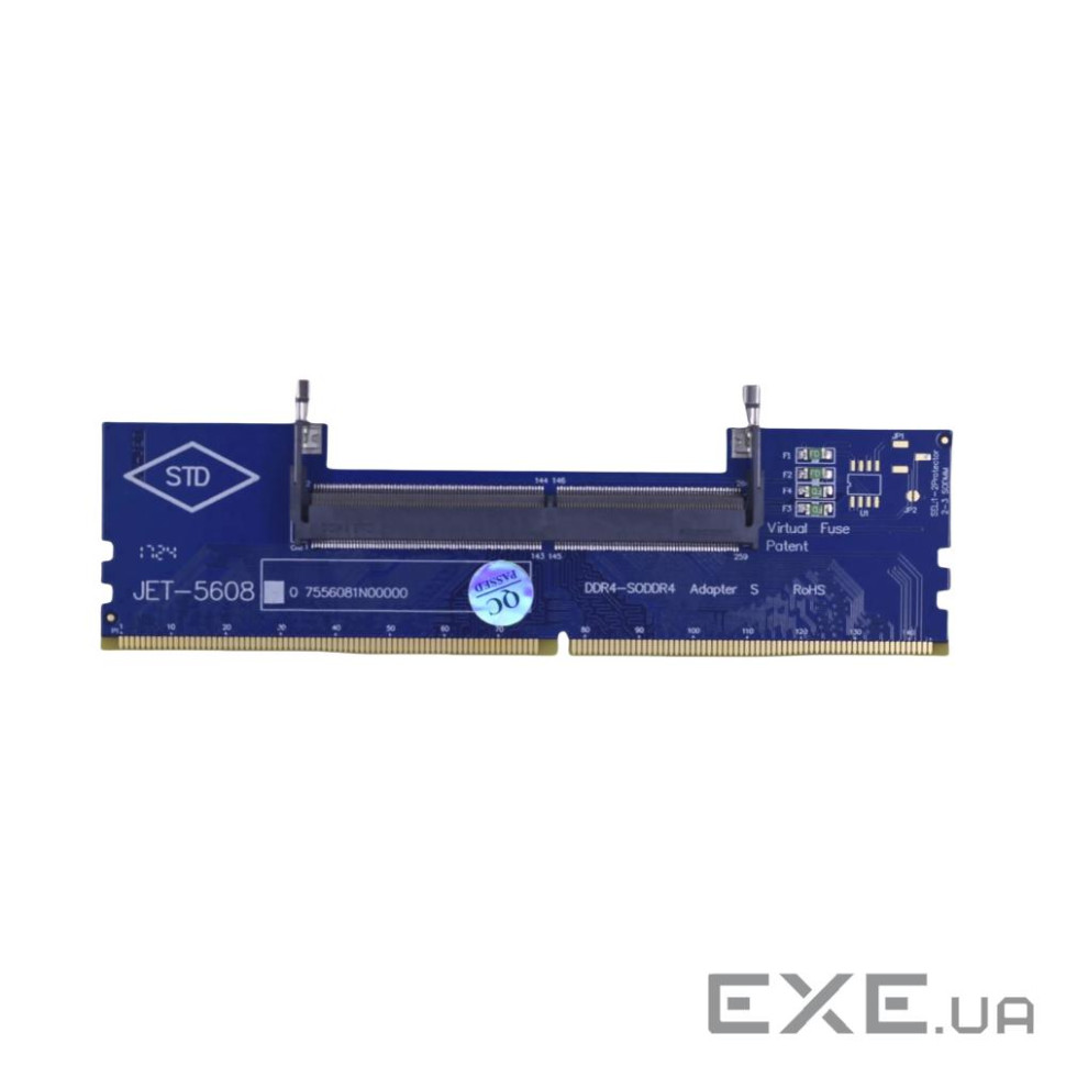 Конвертер Dynamode DDR4 Laptop SO-DIMM to Desktop DIMM RAM Memory (DM-DDR4-DIMM-Converter)