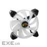 Вентилятор 120 мм, GTL Multicolor B3, White/Black, 120x120x25 мм, ARGB підсвічування (GTL-120LMCB3P ARGB)