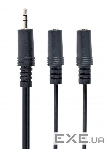 Кабель мультимедійний 3.5mm M to 2x3.5mm F 5.0m Cablexpert (CCA-415) (CCA-415(5m))