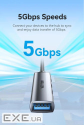 USB-хаб Vention CKPHB 4 ports Grey