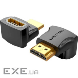 Адаптер кутовий VENTION HDMI 270 Degree Male to Female Adapter HDMI Black (AINB0)