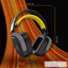 Бездротова ігрова гарнітура Ajazz AHM09 MAX Black Gray Yellow (AHM09-MAX-BGY)
