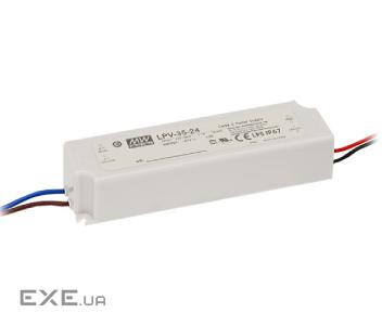 Блок живлення для систем відеоспостереження MeanWell LPV-35-12