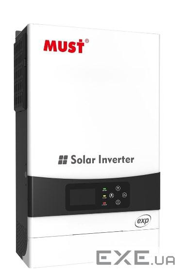 Автономний сонячний інвертор Must 6000W 48V 120A (PV19-6048 EXP)