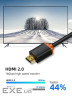 Кабель Cabletime HDMI - HDMI V 2.0 (M/M), 2 м, Black (CH23L)