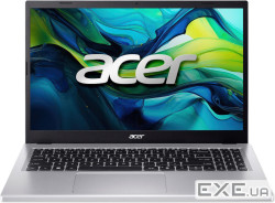 Ноутбук 15" Acer Aspire Go 15 AG15-71P-58WM (NX.JDCEX.002) Pure Silver, глянсовий LED Full HD 1920x1