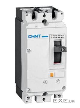 Двополюсний автомат постійного струму CHNT NM8NDC-250B-DC500V, 250A, 25kA, D (NM8NDC-250B-DC500V-2P) CHNT NM8NDC-250B-DC