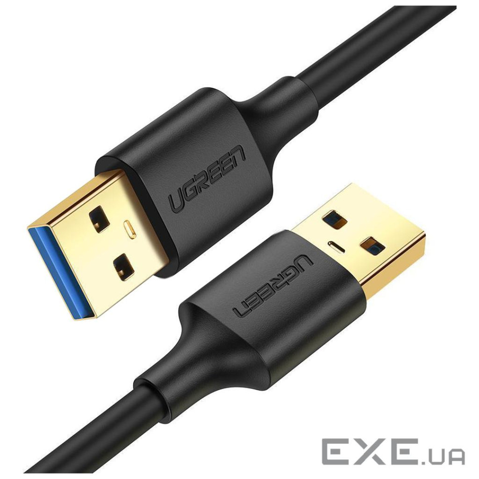 Дата кабель USB 3.0 AM/AM 0.5m US128 black Ugreen (10369)