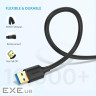 Дата кабель USB 3.0 AM/AM 0.5m US128 black Ugreen (10369)