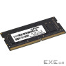 Пам'ять для ноутбуків AFOX 16 GB SO-DIMM DDR4 3200 MHz (AFSD416PS1P) AFOX 16 GB SO-DIMM DDR4 3200 MHz (AFSD416PS1P)