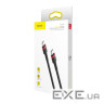 Кабель Baseus Cafule Type-C to Type-C PD2.0 60W 20V 3A 1M Чорний/Червоний (CATKLF-G9 (CATKLF-G91 1м) )