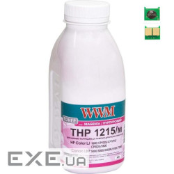 Тонер HP CLJ CP1215/CP1515/CM1312 40г Magenta +chip WWM (TC1215M)