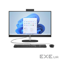 моноблок 27FI/U5-125U/16GB DDR5/512/UMA/DOS/HD Cam /WK/WM/Jet Black HP HP All-in-One 27-cr (D3SB6EA)
