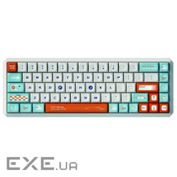 Клавіатура бездротова Motospeed Darmoshark K5 Gateron Yellow Pro Custom (dmk5cgypro)