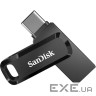 Флешка 256GB SANDISK Ultra Dual Go USB 3.2 Type-C/USB-A Black (SDDDC3-256G-G46) (SDDDC3-256G-GAM46)