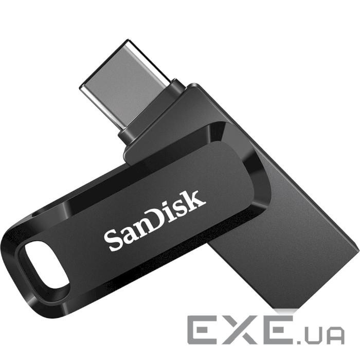 Флешка 256GB SANDISK Ultra Dual Go USB 3.2 Type-C/USB-A Black (SDDDC3-256G-G46) (SDDDC3-256G-GAM46)