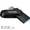 Флешка 256GB SANDISK Ultra Dual Go USB 3.2 Type-C/USB-A Black (SDDDC3-256G-G46) (SDDDC3-256G-GAM46)