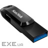 Флешка 256GB SANDISK Ultra Dual Go USB 3.2 Type-C/USB-A Black (SDDDC3-256G-G46) (SDDDC3-256G-GAM46)
