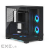 Корпус ATX без БЖ, чорний, з загартованим склом, Pop 2 Vision Black RGB FRACTAL DESI (FD-C-POV2A-02)