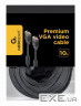Кабель мультимедійний VGA M to VGA M 10.0m Cablexpert (CC-PPVGA-10M-B)