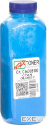 Тонер OKI C5100/5200/5300/5400 160г Glossy Cyan AHK (1501690)