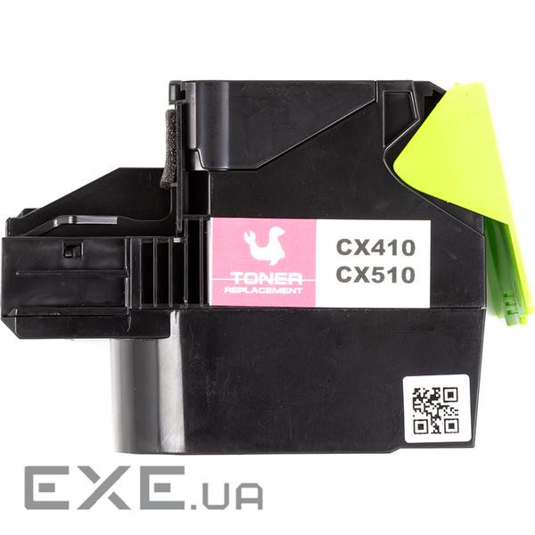 Картридж PowerPlant Lexmark CX410de MG (CX410/CX510) чип (PP-TFL287M)