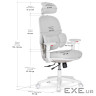 Дитяче крісло Mealux Junior T2 Grеy (HF-T2 F/G)