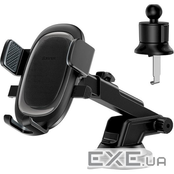 Автоутримувач для смартфона BASEUS UltraControl Pro Series Clamp-Type Car Holder S (C40351600113-00)